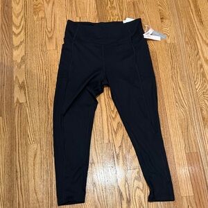 Victoria's Secret 7/8 high rise Black Leggings
